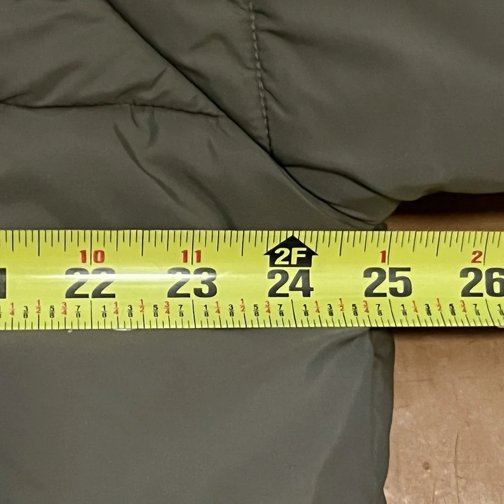 Vtg Walls Blizzard Pruf Insulated Puffer Jacket Beige Mens XLT Faux Fur - Picture 8 of 11